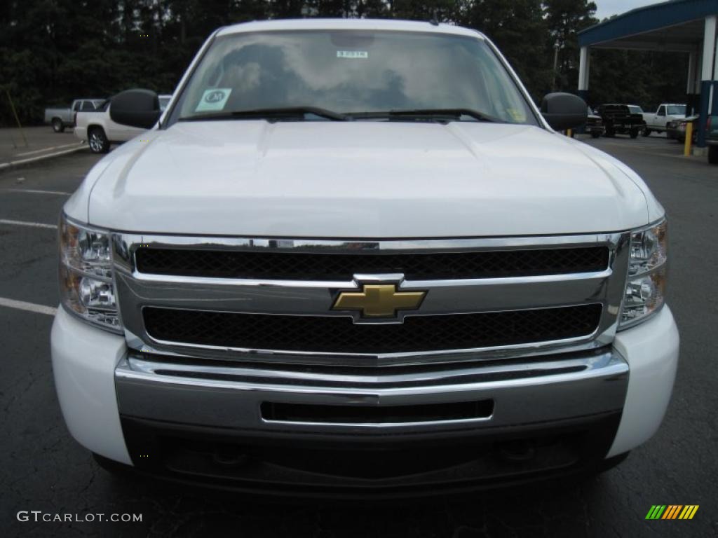 2010 Silverado 1500 LT Crew Cab 4x4 - Summit White / Ebony photo #5