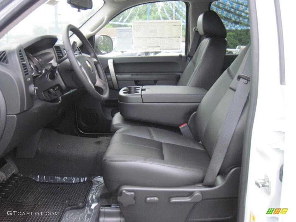 2010 Silverado 1500 LT Crew Cab 4x4 - Summit White / Ebony photo #7