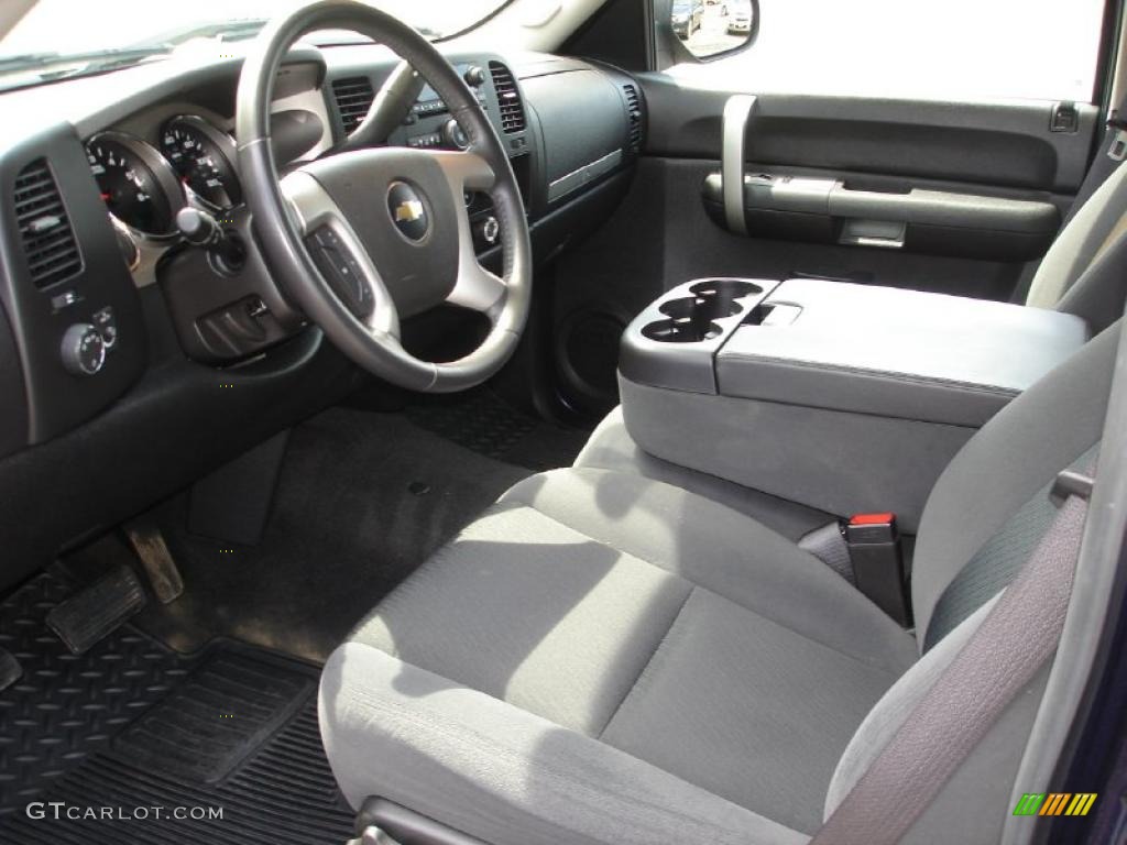 2009 Silverado 1500 LT Crew Cab 4x4 - Imperial Blue Metallic / Ebony photo #10