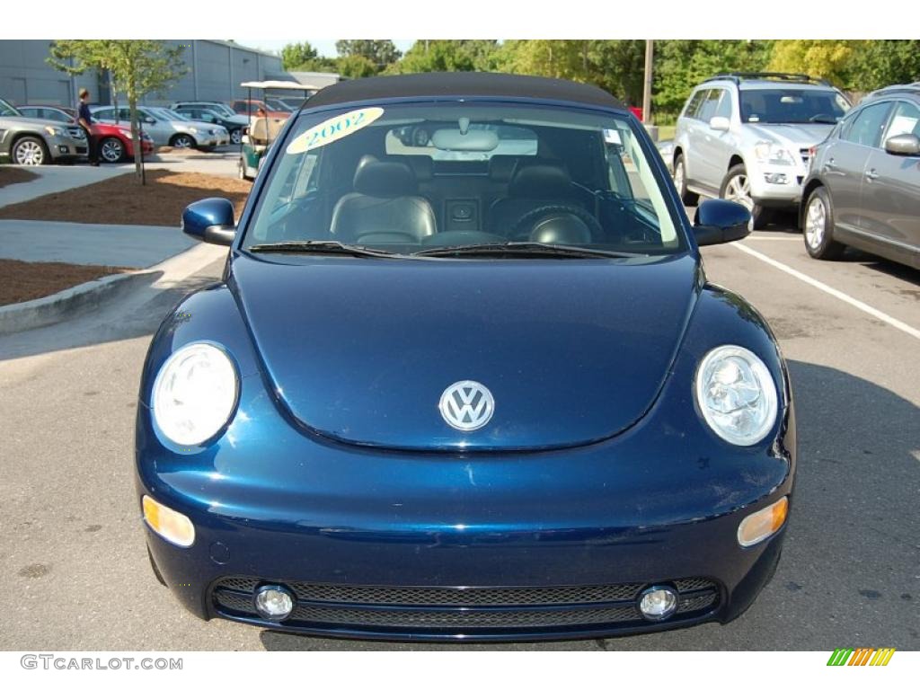 2003 New Beetle GLS Convertible - Galactic Blue Metallic / Black photo #11