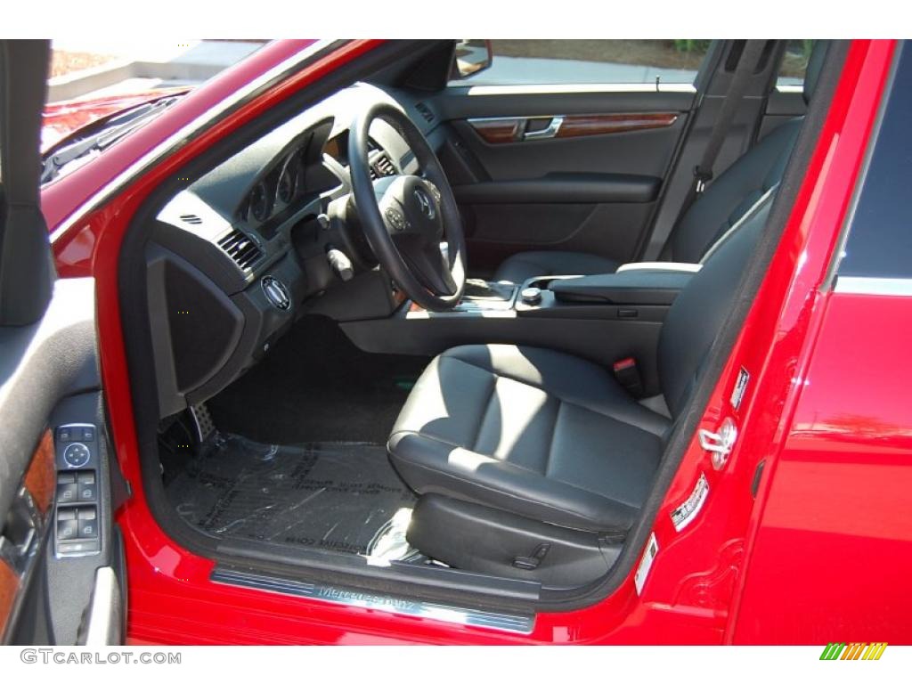 2009 C 300 Sport - Mars Red / Black photo #5