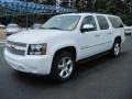 2010 Summit White Chevrolet Suburban LTZ  photo #3