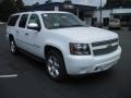 2010 Summit White Chevrolet Suburban LTZ  photo #4