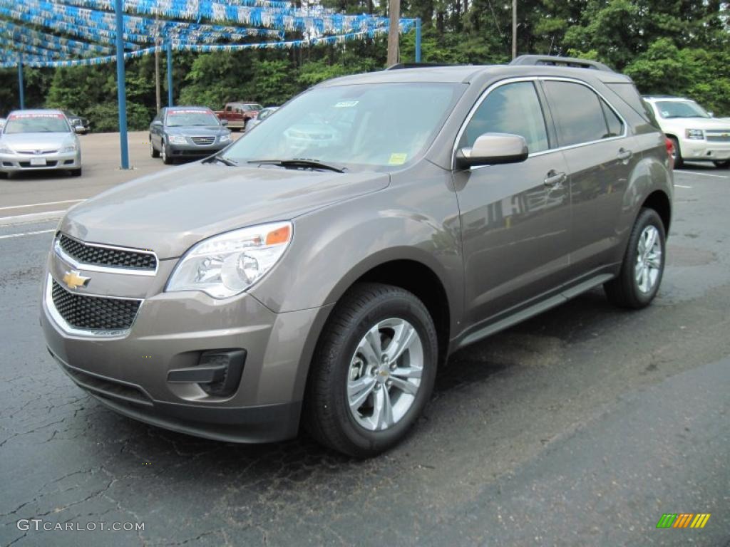 2010 Equinox LT - Mocha Steel Metallic / Jet Black photo #3