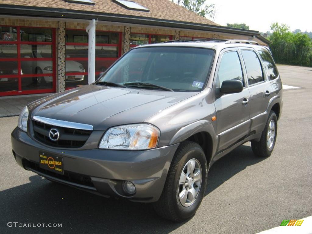 2003 Tribute ES-V6 4WD - Dark Titanium Gray Metallic / Dark Flint Gray photo #1