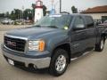 Stealth Gray Metallic - Sierra 1500 SLT Crew Cab 4x4 Photo No. 3