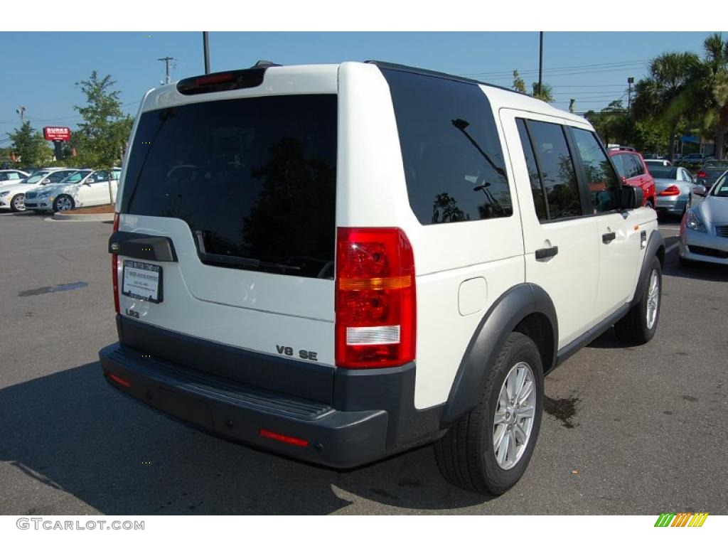 2008 LR3 V8 SE - Alaska White / Alpaca Beige photo #16