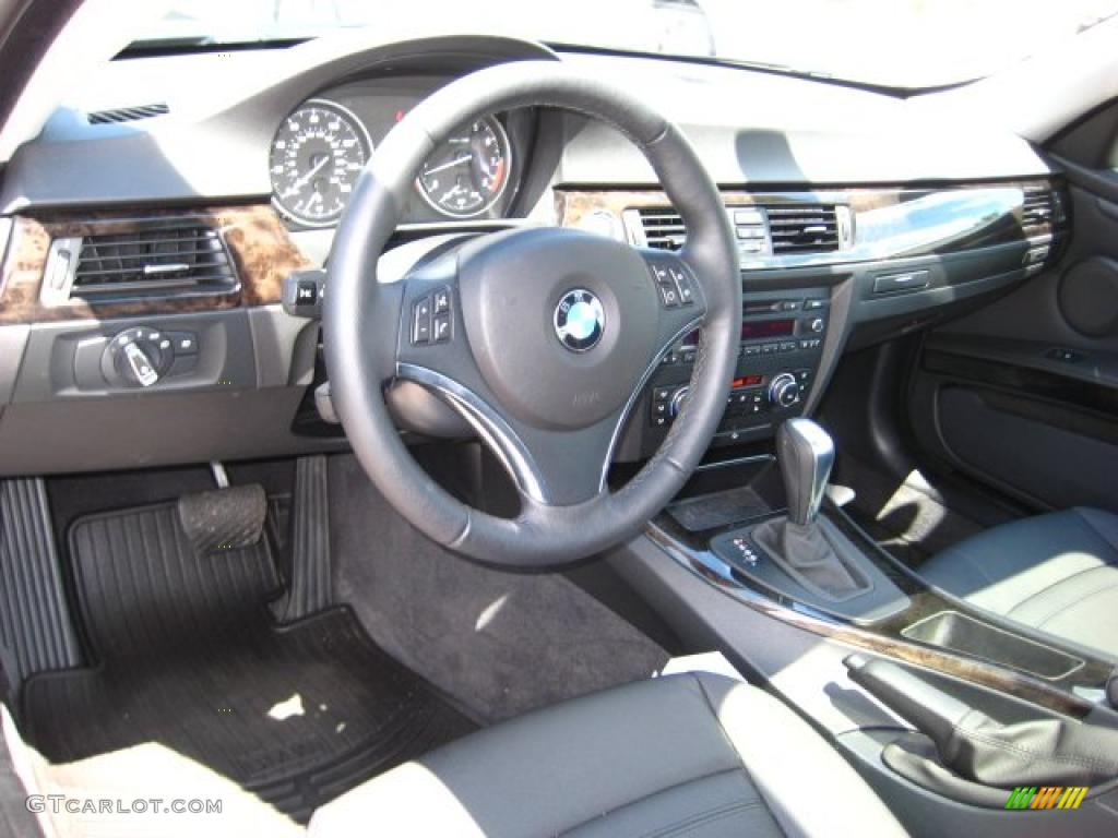 2010 3 Series 328i xDrive Coupe - Black Sapphire Metallic / Black Dakota Leather photo #9