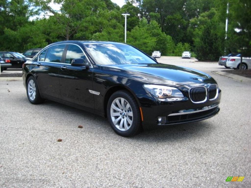 2011 7 Series 750Li xDrive Sedan - Black Sapphire Metallic / Black Nappa Leather photo #7