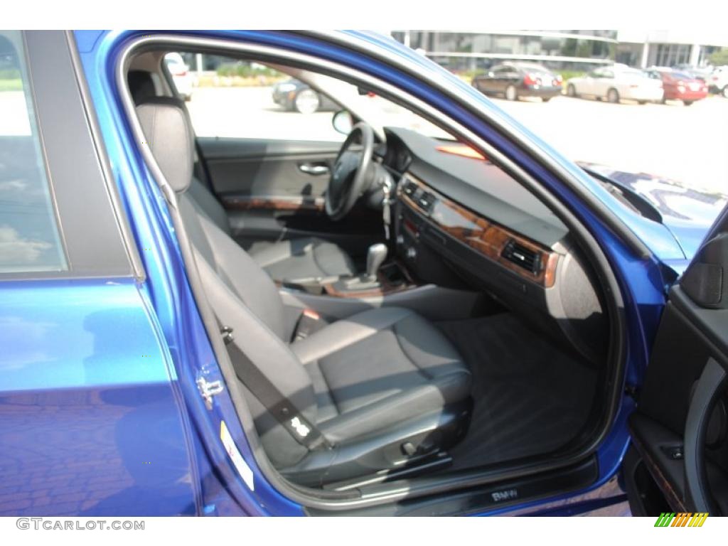 2008 3 Series 328i Sedan - Montego Blue Metallic / Black photo #9