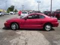 1996 Laser Red Metallic Ford Mustang V6 Coupe  photo #2