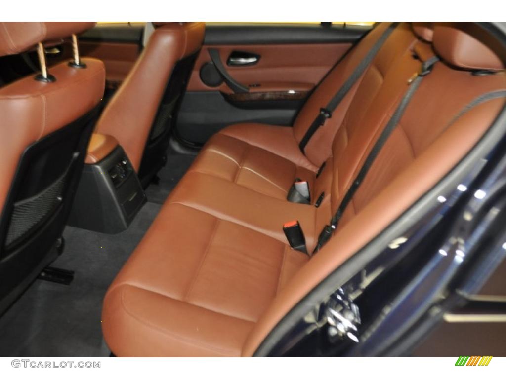2007 3 Series 335xi Sedan - Monaco Blue Metallic / Terra/Black Dakota Leather photo #13