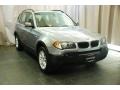 2004 Silver Grey Metallic BMW X3 2.5i  photo #3