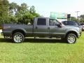 2008 Dark Stone Metallic Ford F250 Super Duty Lariat Crew Cab 4x4  photo #6