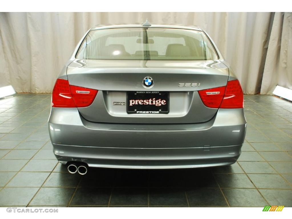 2010 3 Series 328i xDrive Sedan - Space Gray Metallic / Black photo #5