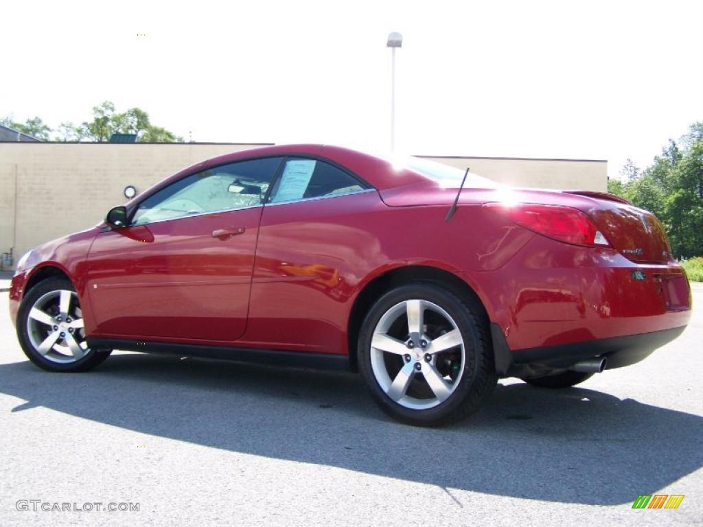 2006 G6 GT Convertible - Crimson Red / Light Taupe photo #4