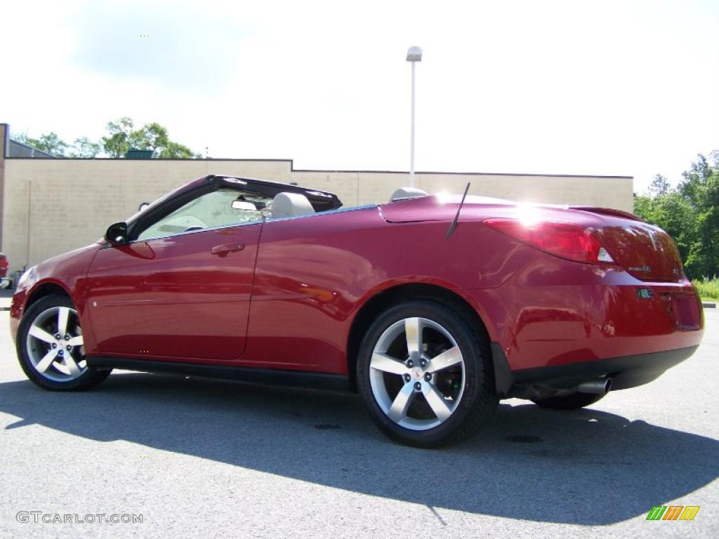 2006 G6 GT Convertible - Crimson Red / Light Taupe photo #10
