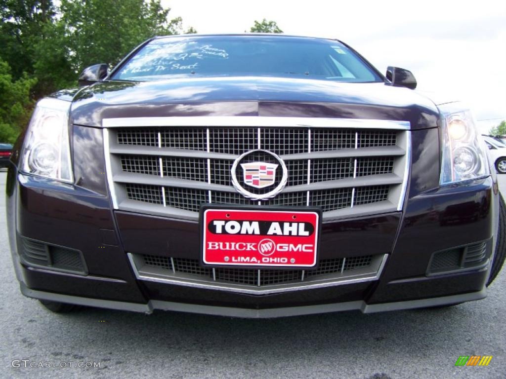 2009 CTS Sedan - Black Cherry / Ebony photo #3