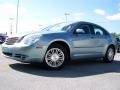 2009 Clearwater Blue Pearl Chrysler Sebring Touring Sedan  photo #5