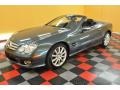 2007 Aegean Blue Metallic Mercedes-Benz SL 550 Roadster  photo #3