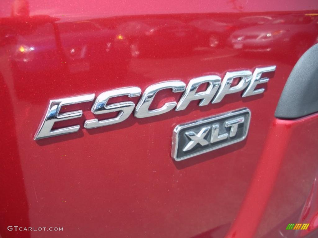 2003 Escape XLT V6 4WD - Redfire Metallic / Medium Dark Flint photo #20