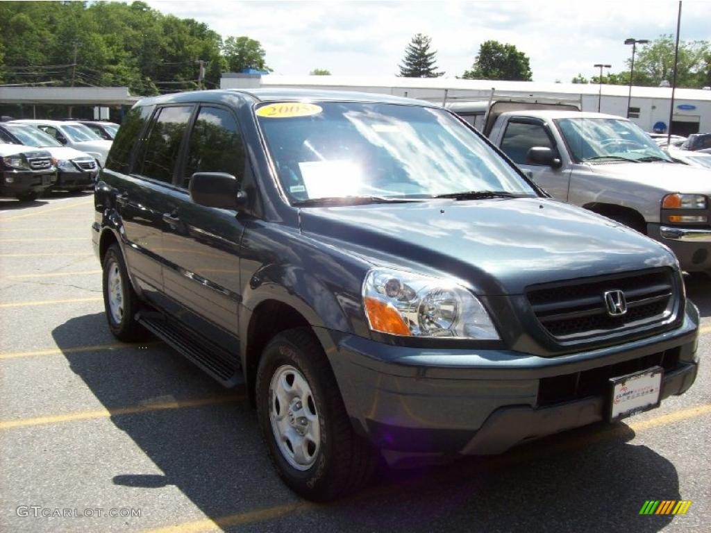 2005 Pilot LX 4WD - Sage Brush Pearl / Gray photo #1