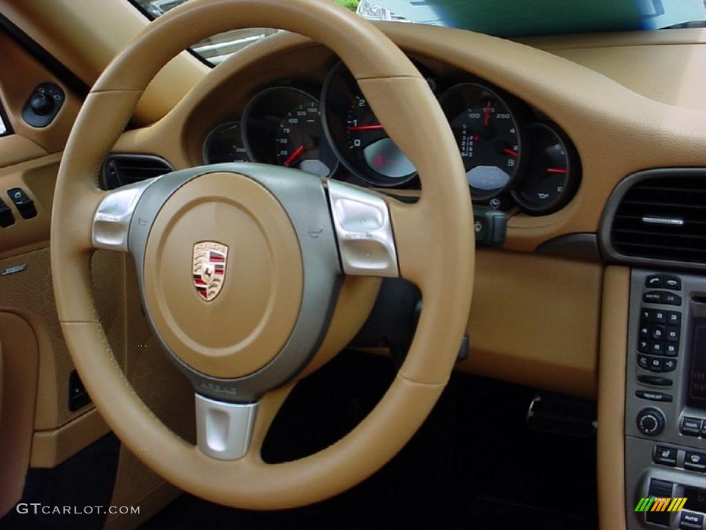 2007 911 Carrera Coupe - Carrara White / Sand Beige photo #24