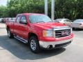 2008 Fire Red GMC Sierra 1500 Extended Cab 4x4  photo #5