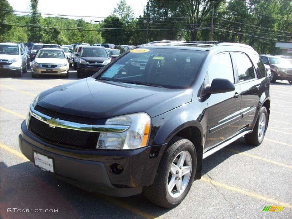 2005 Equinox LT AWD - Black / Light Cashmere photo #19