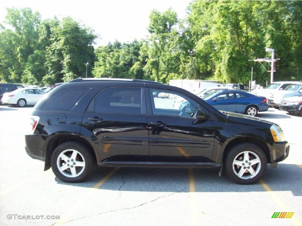 2005 Equinox LT AWD - Black / Light Cashmere photo #21