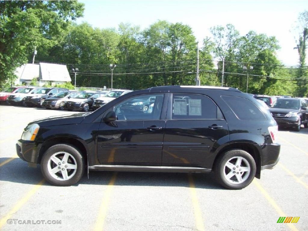 2005 Equinox LT AWD - Black / Light Cashmere photo #22