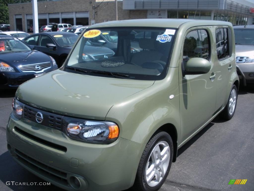 Moss Green Nissan Cube