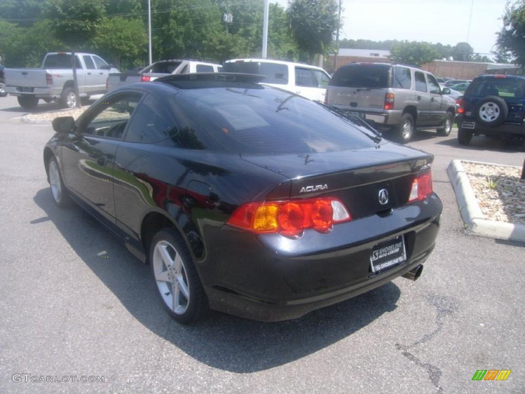 2004 RSX Type S Sports Coupe - Nighthawk Black Pearl / Ebony photo #3