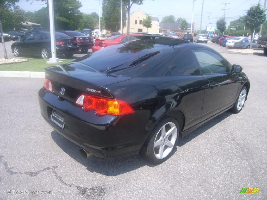 2004 RSX Type S Sports Coupe - Nighthawk Black Pearl / Ebony photo #5