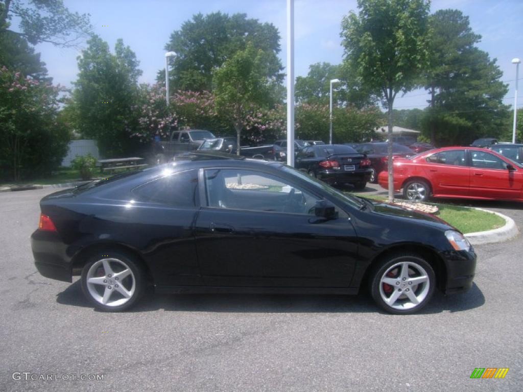 2004 RSX Type S Sports Coupe - Nighthawk Black Pearl / Ebony photo #6