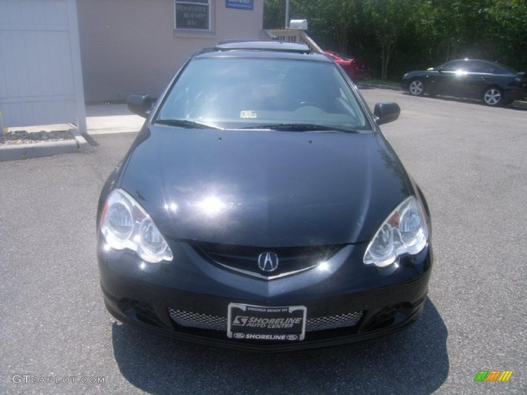 2004 RSX Type S Sports Coupe - Nighthawk Black Pearl / Ebony photo #8