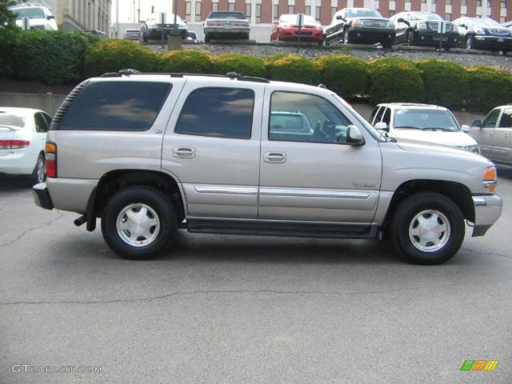 2004 Yukon SLT 4x4 - Silver Birch Metallic / Pewter/Dark Pewter photo #8