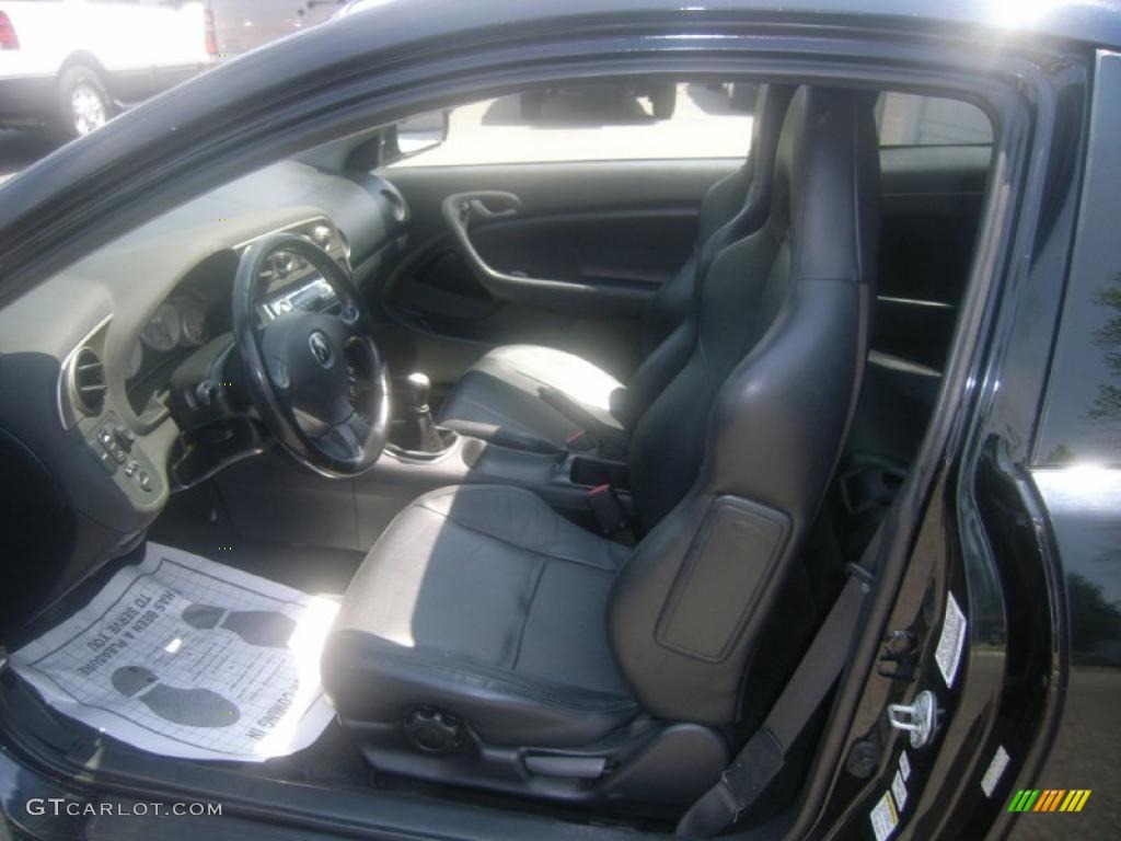 2004 RSX Type S Sports Coupe - Nighthawk Black Pearl / Ebony photo #16