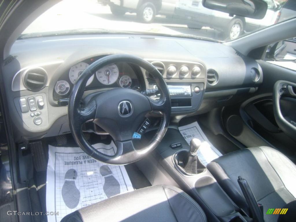 2004 RSX Type S Sports Coupe - Nighthawk Black Pearl / Ebony photo #17