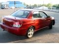 2007 Garnet Red Pearl Subaru Impreza 2.5i Sedan  photo #5