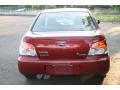 2007 Garnet Red Pearl Subaru Impreza 2.5i Sedan  photo #6