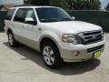 White Platinum Tri-Coat Metallic 2010 Ford Expedition King Ranch