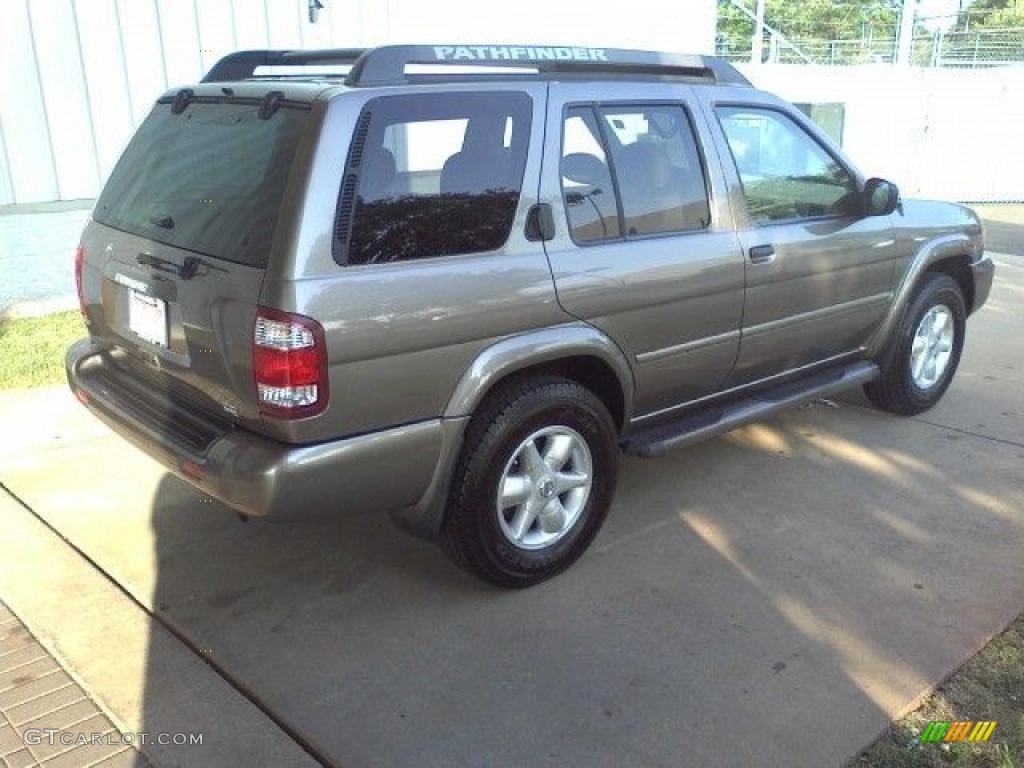 2002 Pathfinder SE 4x4 - Bronzed Gray Metallic / Beige photo #16