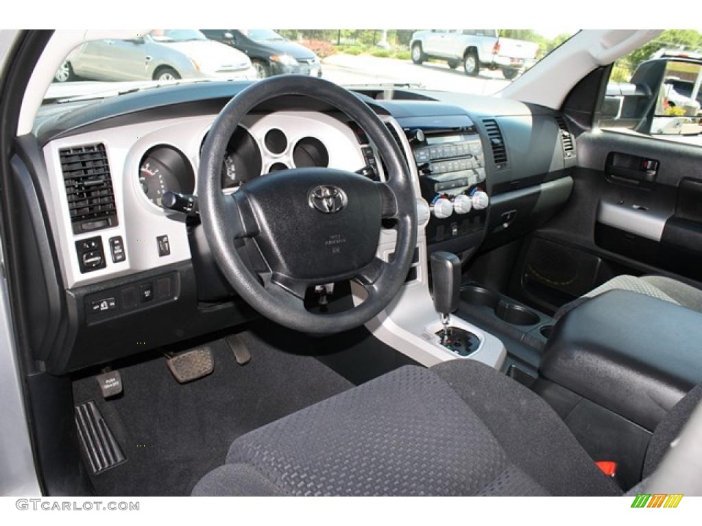 2008 Tundra TRD CrewMax 4x4 - Silver Sky Metallic / Black photo #14