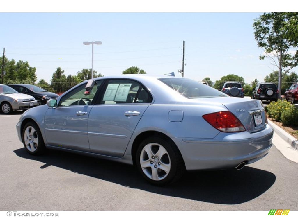 2005 RL 3.5 AWD Sedan - Meteor Silver Metallic / Taupe photo #4