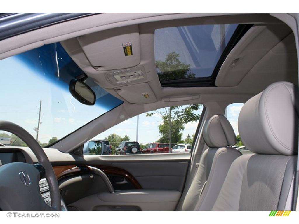 2005 RL 3.5 AWD Sedan - Meteor Silver Metallic / Taupe photo #32