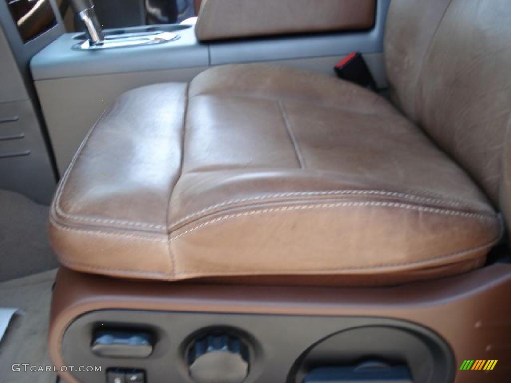 2007 F150 King Ranch SuperCrew 4x4 - Oxford White / Castano Brown Leather photo #10