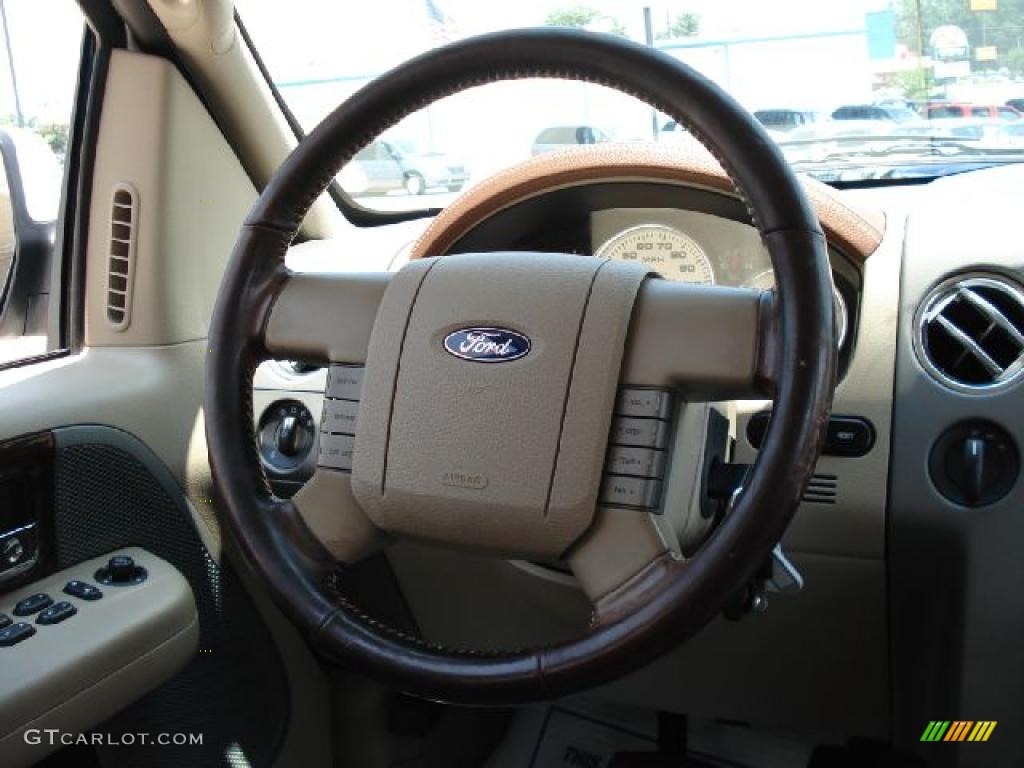 2007 F150 King Ranch SuperCrew 4x4 - Oxford White / Castano Brown Leather photo #22