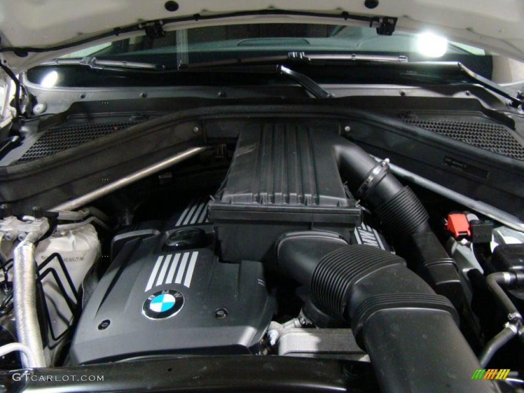 2008 X5 3.0si - Alpine White / Black photo #15