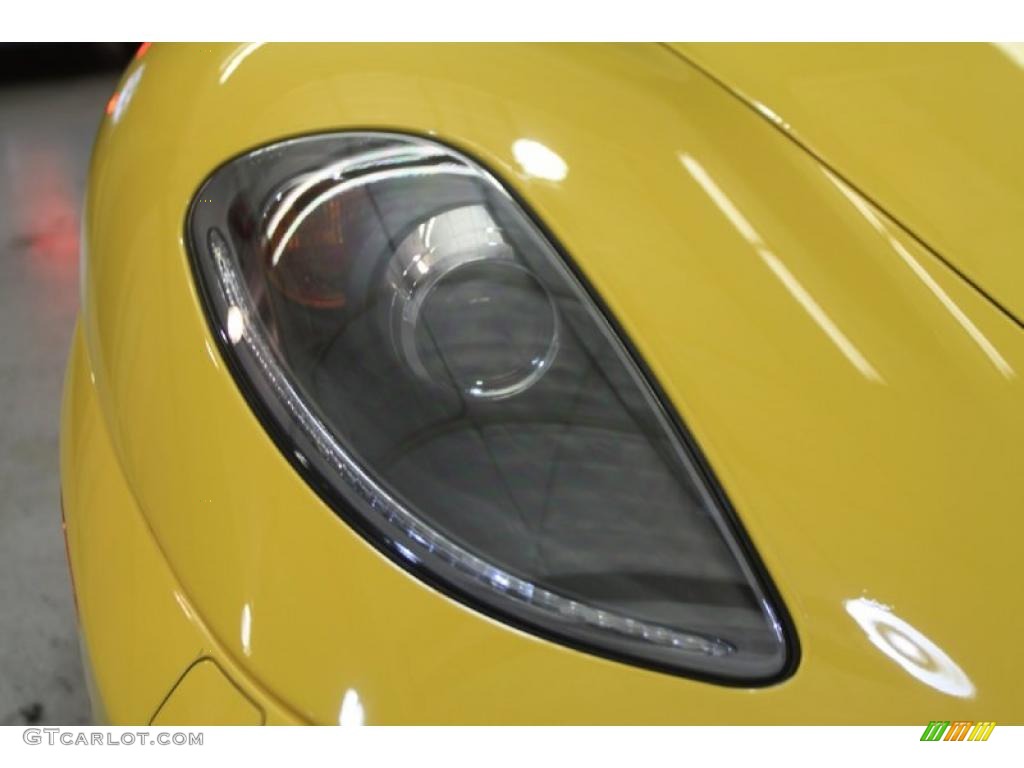 2007 F430 Coupe F1 - Giallo Modena DS (Yellow) / Nero photo #10